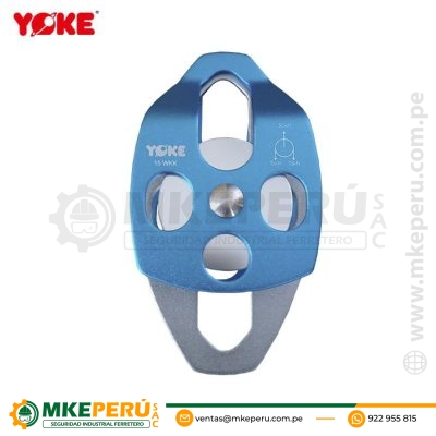 POLEA ALUMINIO DOBLE MOVIL P-SOGA HASTA 5/8″ N-5332-YOKE