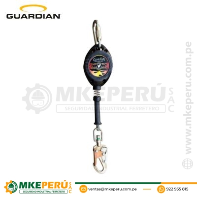 Bloque Retráctil de 10´ pies 3 Metros Cable-Guardian 10950