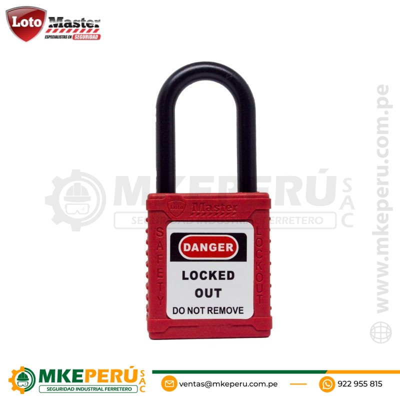 Candado de Bloqueo Dieléctrico 1.5″ Loto Master