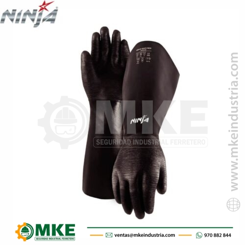 GUANTE NEOPRENE CAVALIER CORRUGADO-NINJA 18″