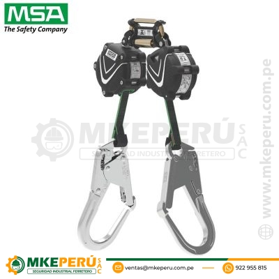 Retráctil Mini PFL V-SHOCK 1.8 metros MSA-64111-00A