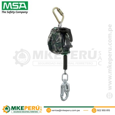 Bloque Retráctil SRL V-TEC 6 Metros Cable MSA-63206-00A
