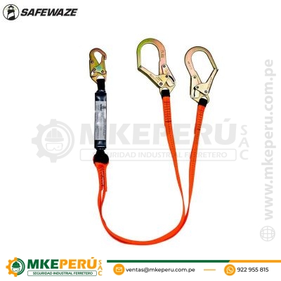 Línea de vida con Amortiguador FS88566-E SafeWaze