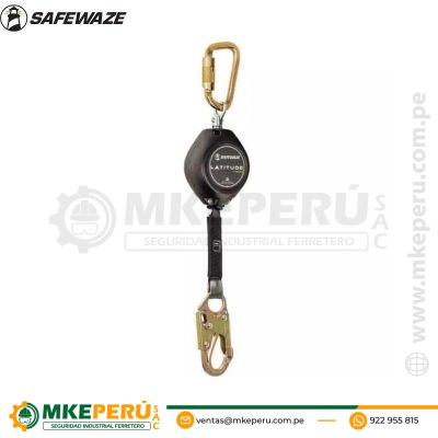Bloque Retractil 11’Ft (3 Metros) Cinta Nylon, Mod Fs‐ Fsp1411‐W-Safewaze