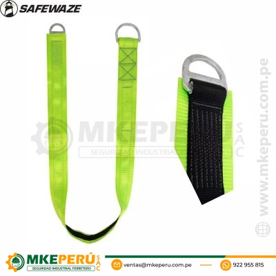 CONECTOR DE ANCLAJE 6’PIES (1.80 METROS) MOD FS810‐6 SAFEWAZE