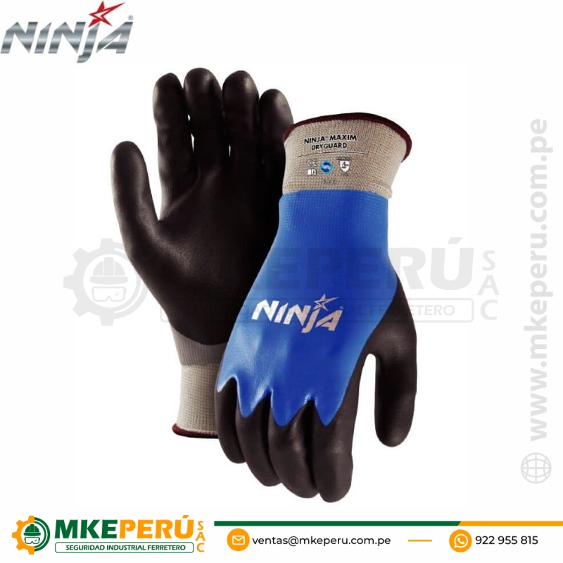 Guantes Nitrilo Dry Guard 1049110410-Ninja