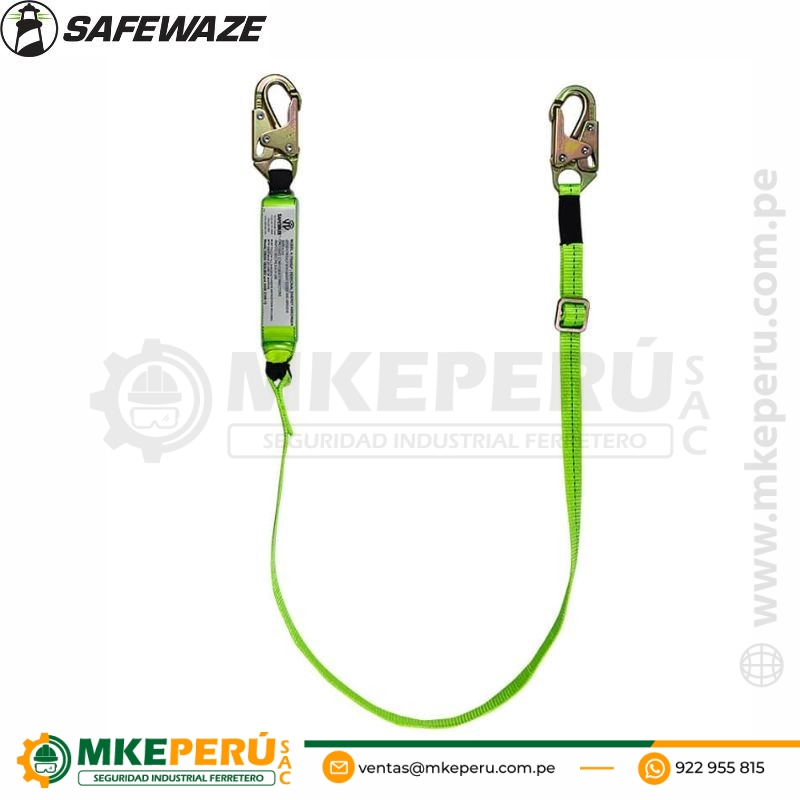 Línea de Vida con Amortiguador FS560-AJ Safewaze-1060910930