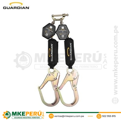 Bloque Retractil Dual Guardian Cr5 De 6´ Cinta 1400204