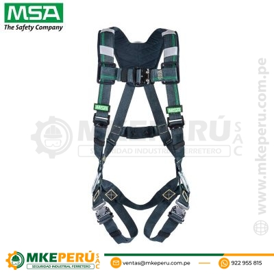 Arnes Arco Electrico Workman Arcflash 4 Anillos Msa -10162694