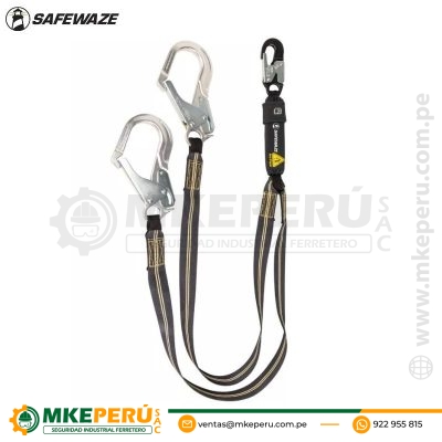 Línea de Vida con Absorción de Energía Arc Flash de 6′ Safewaze 020-2041