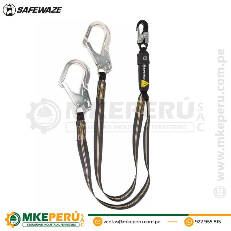 Línea de Vida con Absorción de Energía Arc Flash de 6′ Safewaze 020-2041