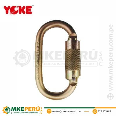 Mosqueton N-244G Doble Seguro-YOKE