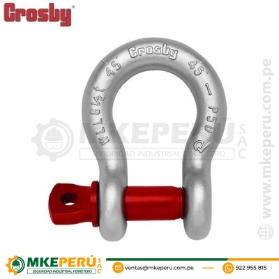 Grillete Roscado G-209 3/8» Crosby 1018419