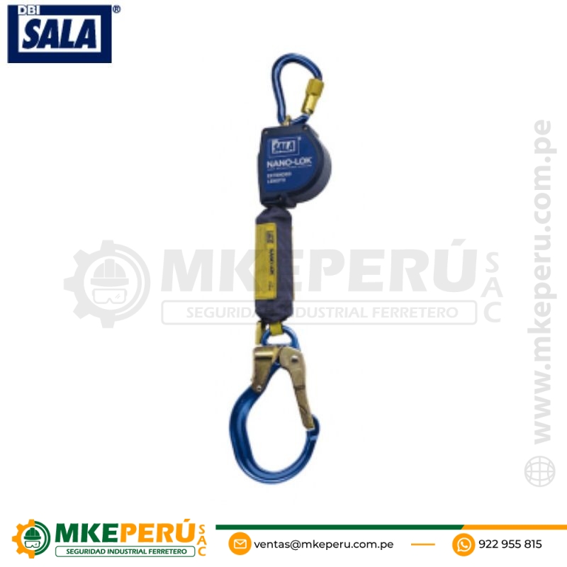 Bloque Retractil 3M™ DBI-SALA® Nano-Lok™ 9″ Pies (2,74 M) De Cinta -3101595 - Imagen 2