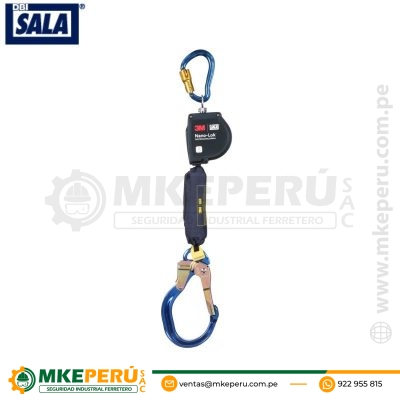 Bloque Retractil 3M™ DBI-SALA® Nano-Lok™ 9″ Pies (2,74 M) De Cinta -3101595