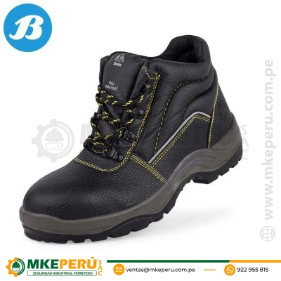 Botín Industrial Warrior Black Bata