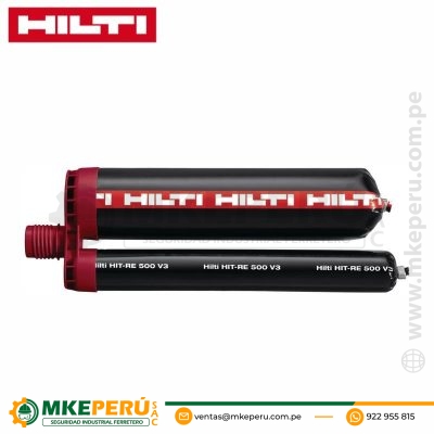 Anclaje Con Epoxi Hit-Re 500 V3 Resina – Hilti