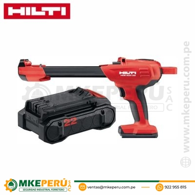 Aplicador De Adhesivo A Bateria Hde 500-22 – Hilti Inalámbrica