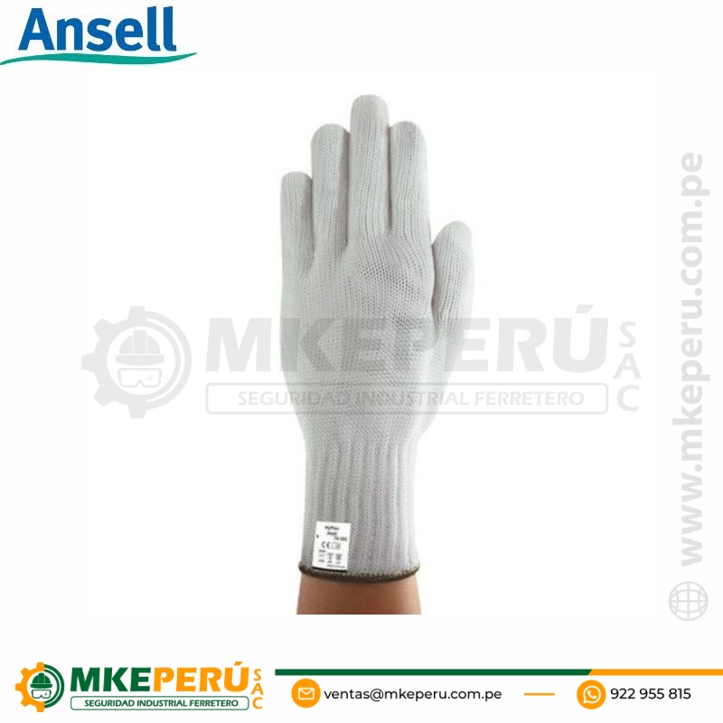 Guantes Hyflex 74-301 De Protección Contra Cortes- Ansell