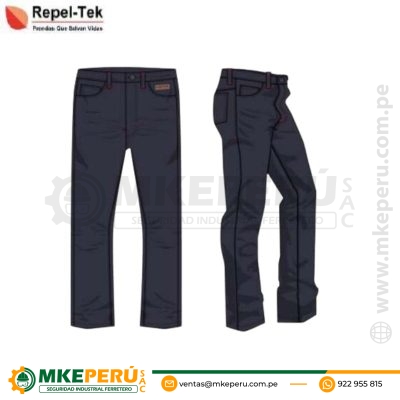 Pantalon Resistente A La Llama(Ignifuga) De 27.7 Cal/Cm2- Repel-tek