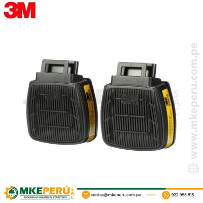 Cartucho De Gas Ácido/Vapor Secure Click – 3M D8003