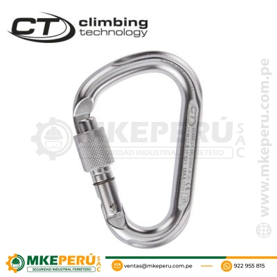 Mosquetón pera con seguro de rosca Snappy SG – Climbing Technology