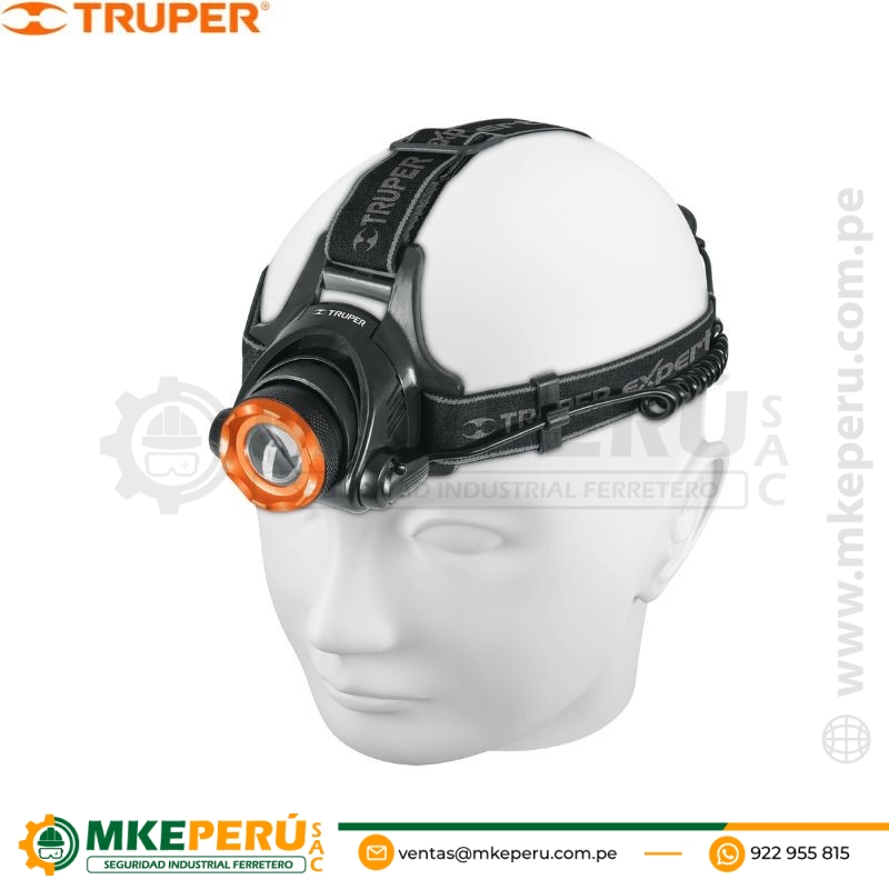 Linterna Frontal De Minero 800 Lm Truper 11853 - Imagen 3