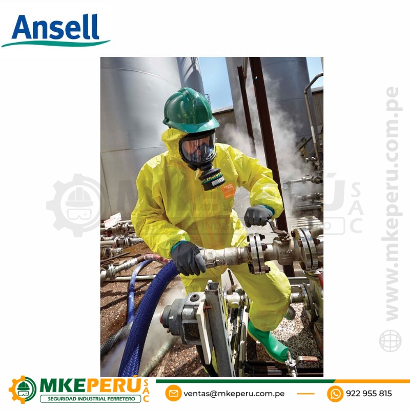 Traje Alphatec 3000 Protección Contra Quimico Mod-111 – Ansell - Imagen 2