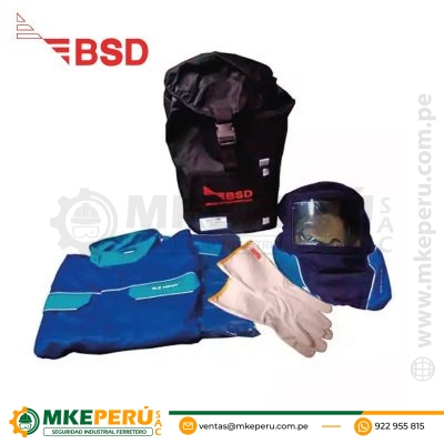 Kit Anti Arco Eléctrico 13 cal/cm²