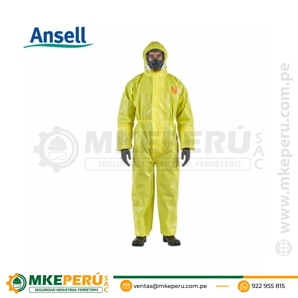Traje Alphatec 3000 Protección Contra Quimico Mod-111 – Ansell