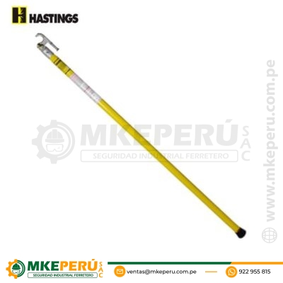 Pertiga Telescopica 1.48-3.80mts Seccionable 3 Cuerpos