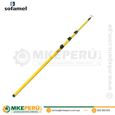 Pertiga Telescopica 380kv 1.70-6.00mts 4 Cuerpos