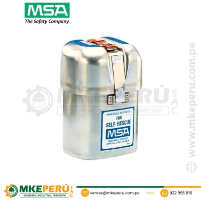 Autorrescatador W65 (Inglés) MSA D1090703