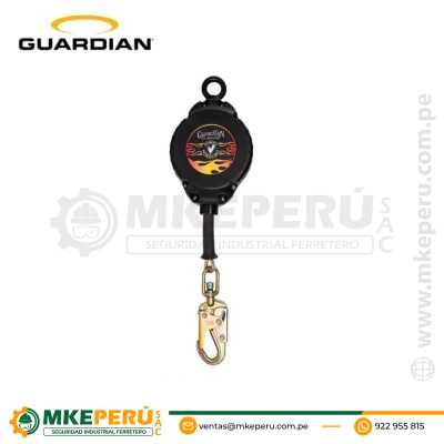 Bloque Retractil Velocity 20 ft (6,1 m) Cable SRL – Guardian 42001