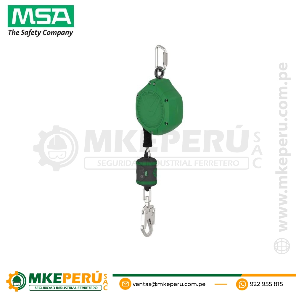 LV MSA RETRACTIL 6 METROS VSLEG-061-NE-A MSA