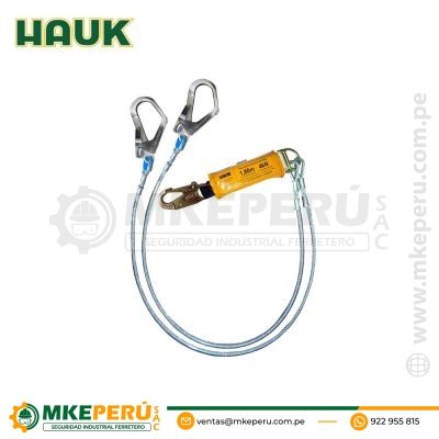 Línea de Vida Cable de acero 1/4″ Hauk (DF2G)