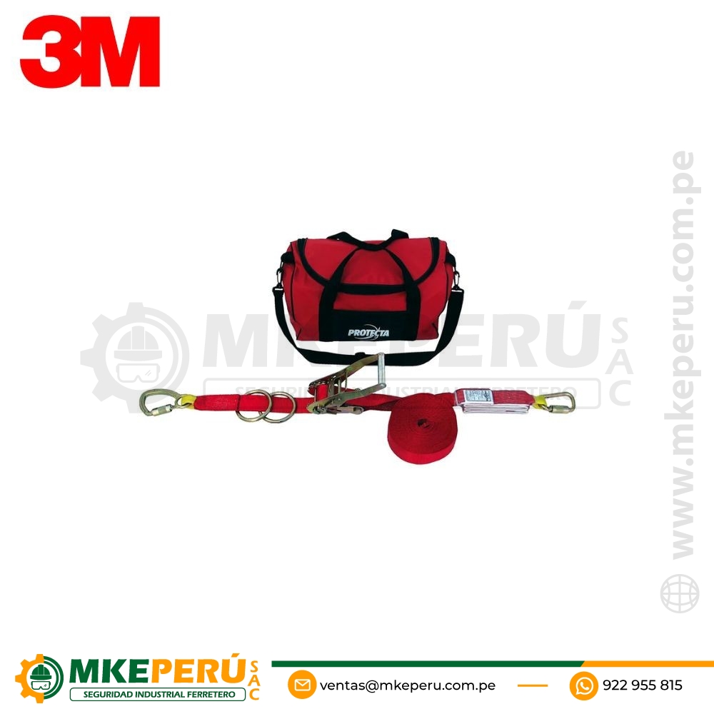 Sistema de Anticaídas Horizontal 60ft (18.3m) Protecta 1200101