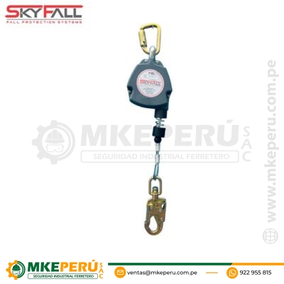 Bloque Retráctil Cable De Acero 11′, 20′, 30′-Pies Skyfall