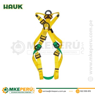 Arnés Dieléctrico 4 anillos y 4 hebillas Hauk (I4A4HD)