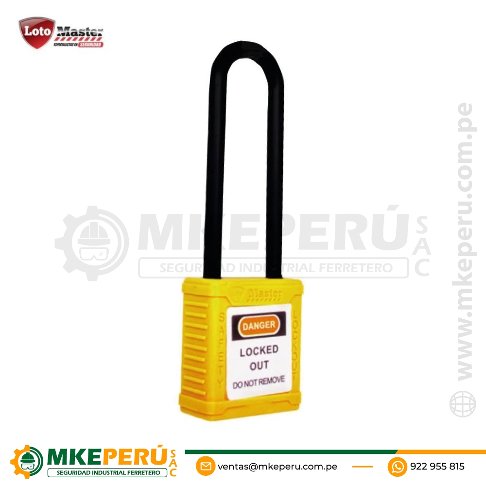 Candado de Bloqueo Dieléctrico 3″ (76mm ) Loto Master - Imagen 2