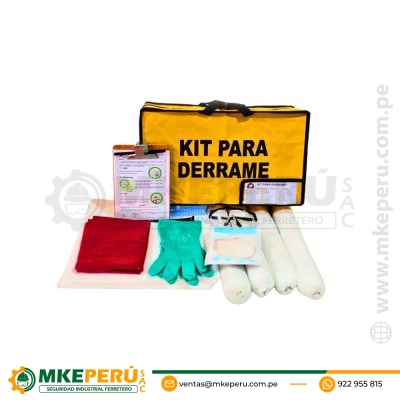 Kit Antiderrame de 20L para Hidrocarburos, KIT20LH