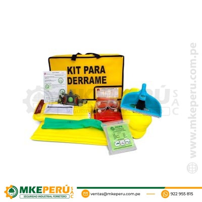 Kit Antiderrame de 20L para Químicos, KIT20LQ