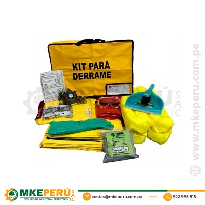 Kit Antiderrame de 30L para Químicos, KIT30LQ