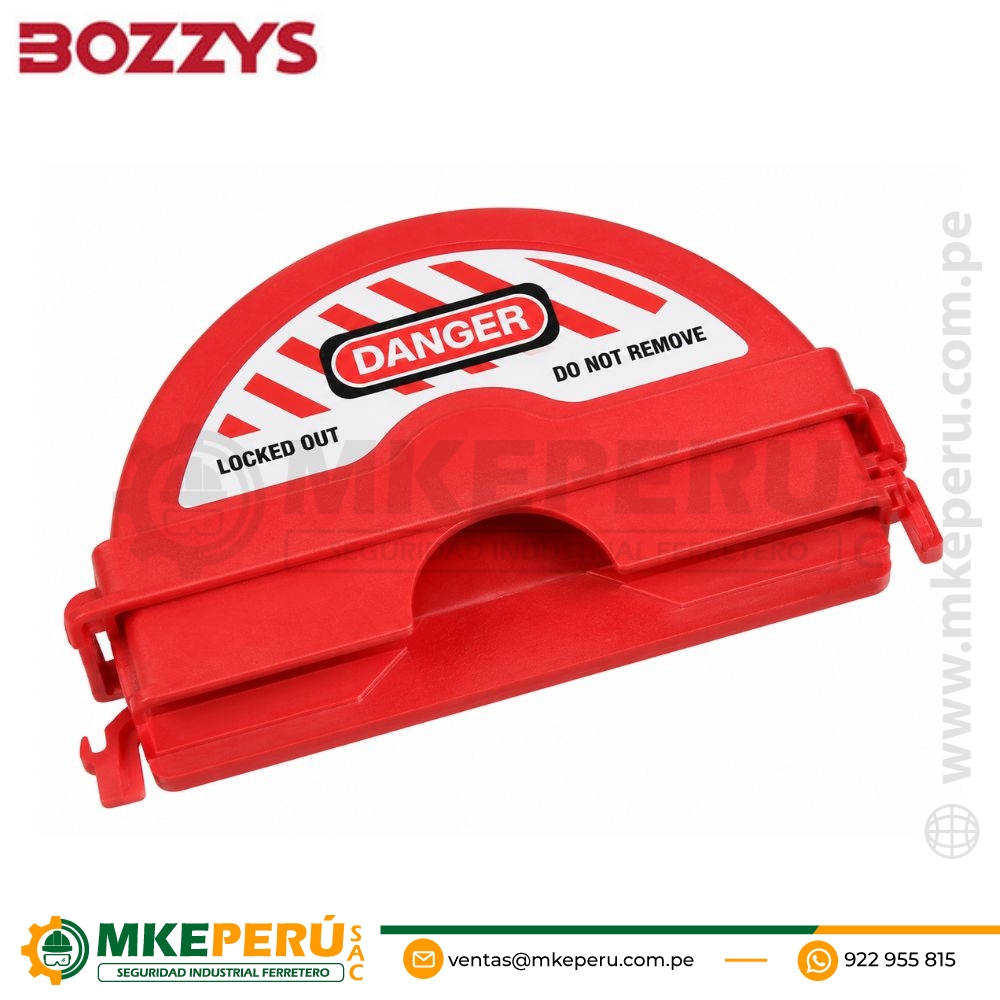 Bloqueo de Válvula de Compuerta Plegable 2-1/2" A 5" (64Mm–127Mm) Bd-F12A Bozzys